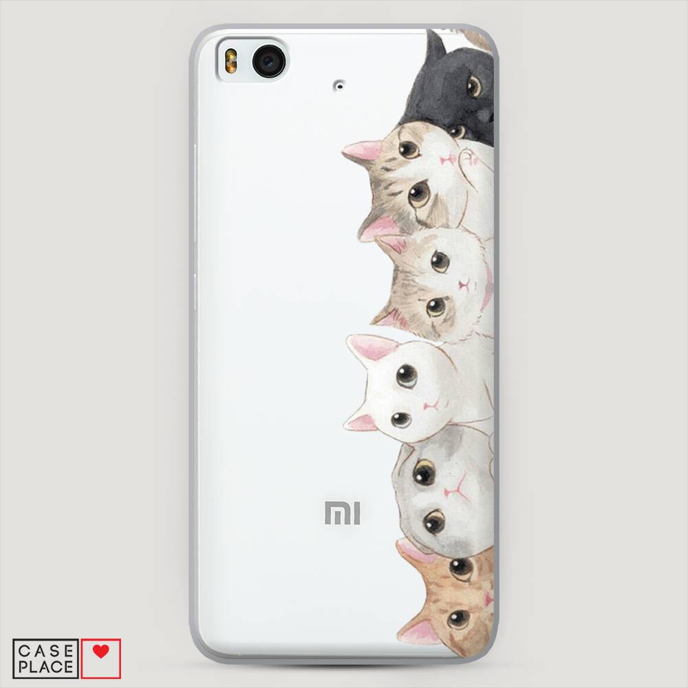 

Пластиковый чехол "Котики" на Xiaomi Mi5S, Котики