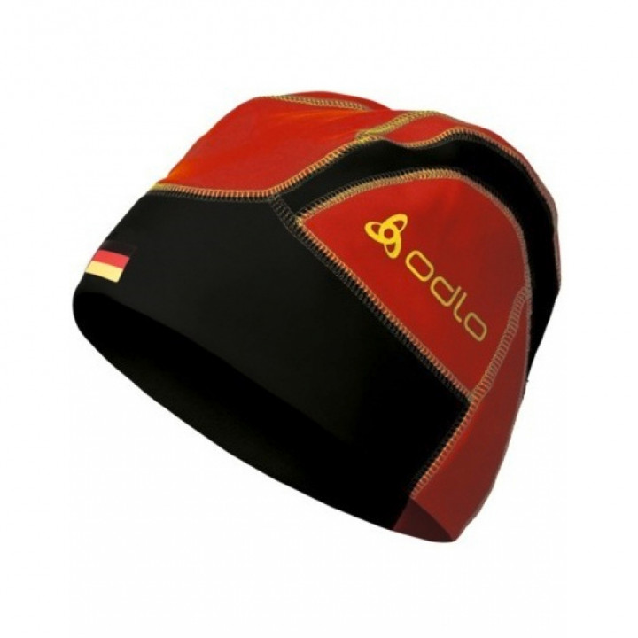 

Шапка Odlo Race Warm DE014/German Olympic 14, Черный;красный, Race Warm