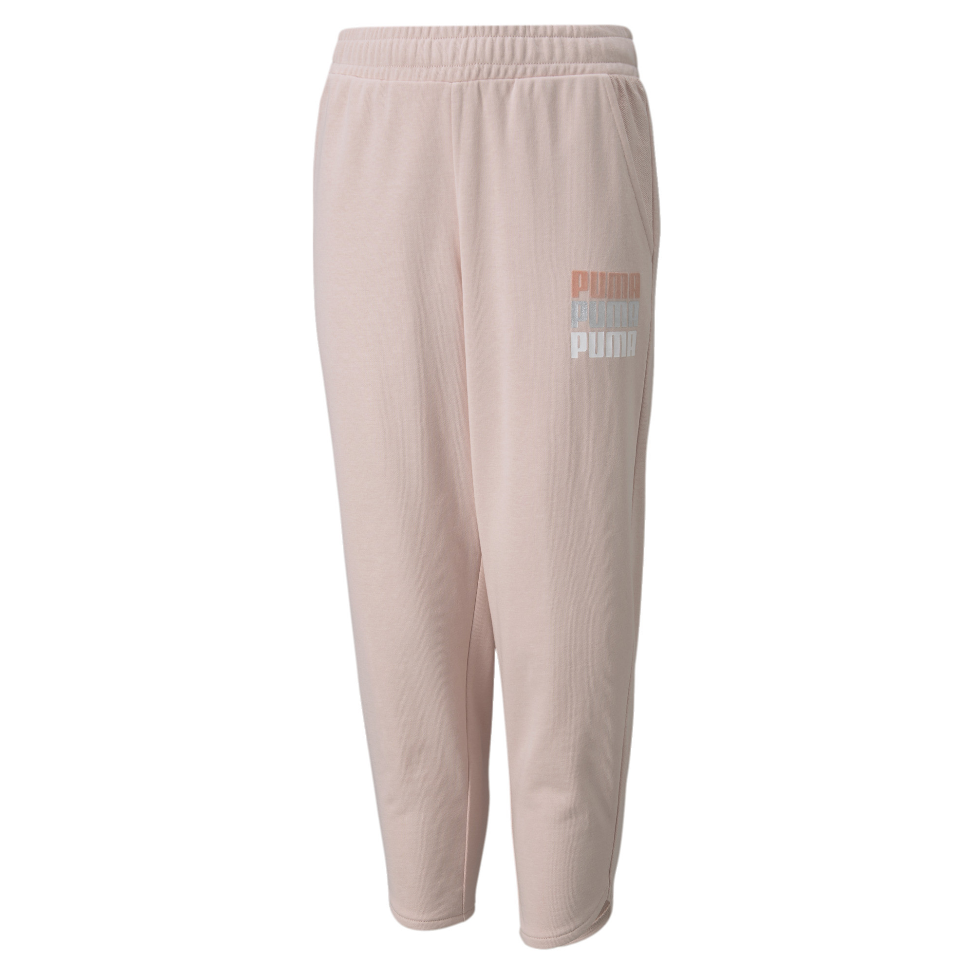 фото Брюки puma alpha 7 8 pants tr op g 58923736 цв.розовый р. 104