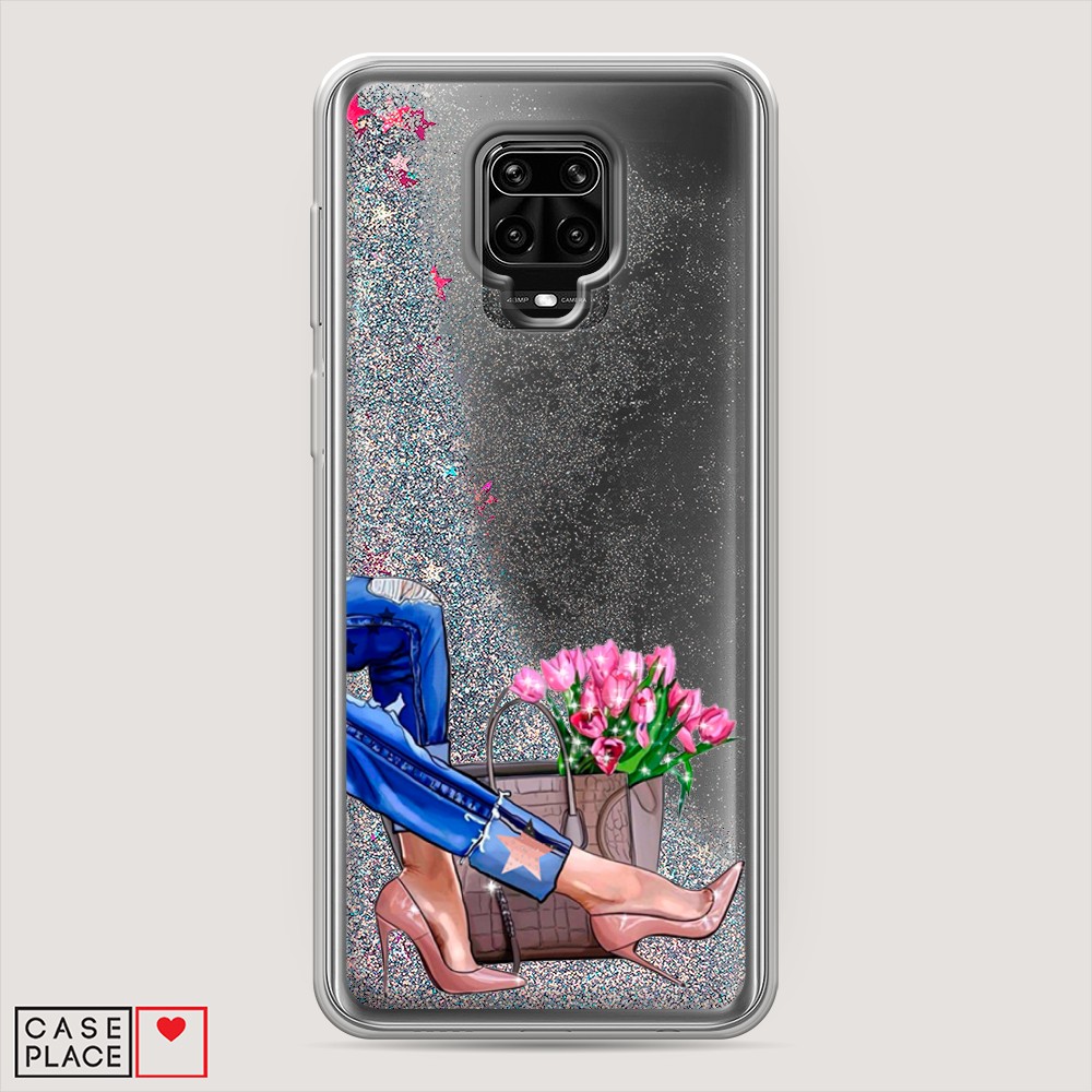 

Чехол Awog на Xiaomi Redmi Note 9S/Note 9 Pro "Каблучки", Разноцветный, 37991-1
