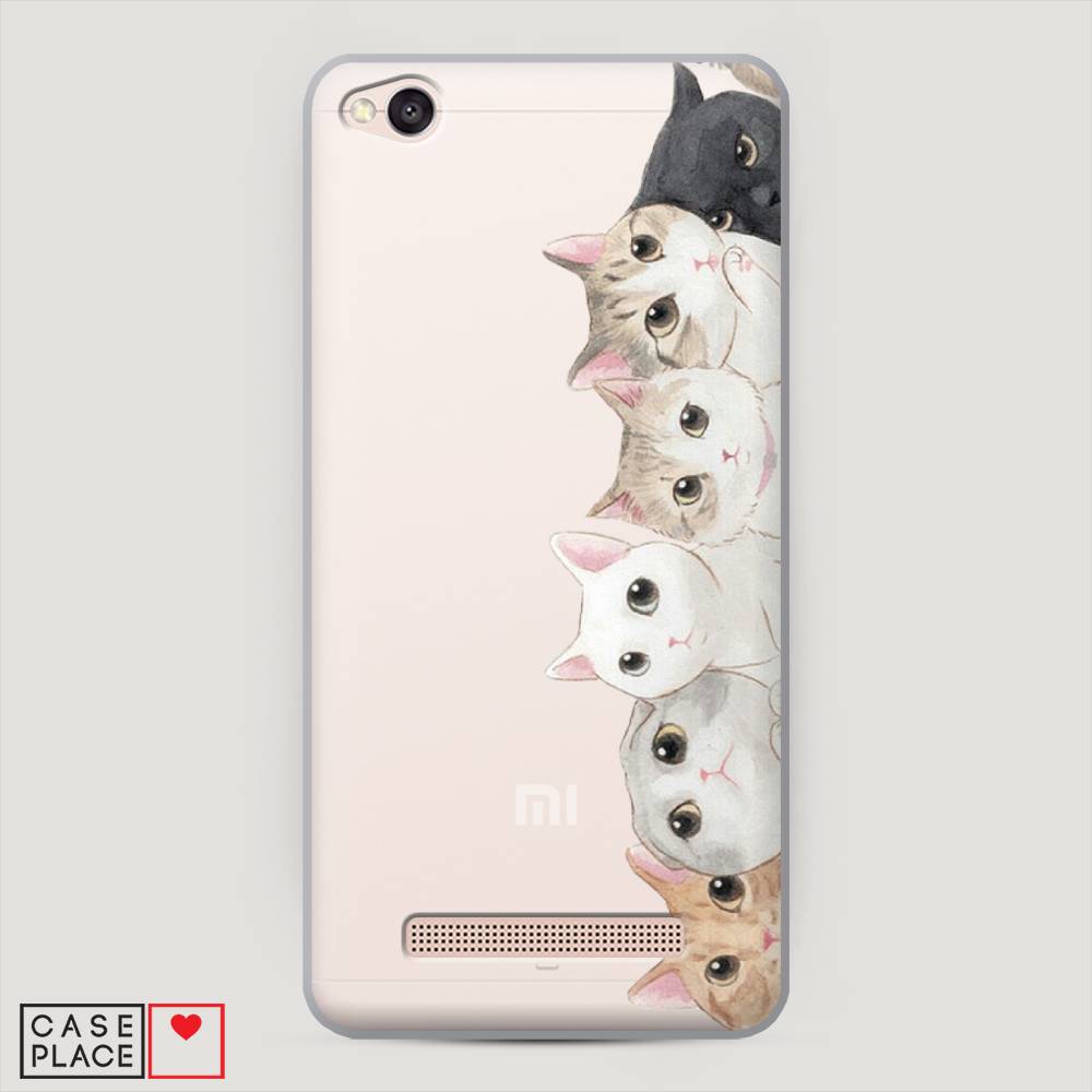 

Пластиковый чехол "Котики" на Xiaomi Redmi 4A, Котики
