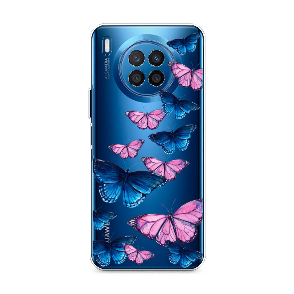 

Чехол Awog на Huawei Nova 8i "Полет бабочек", Разноцветный, 6106350-2