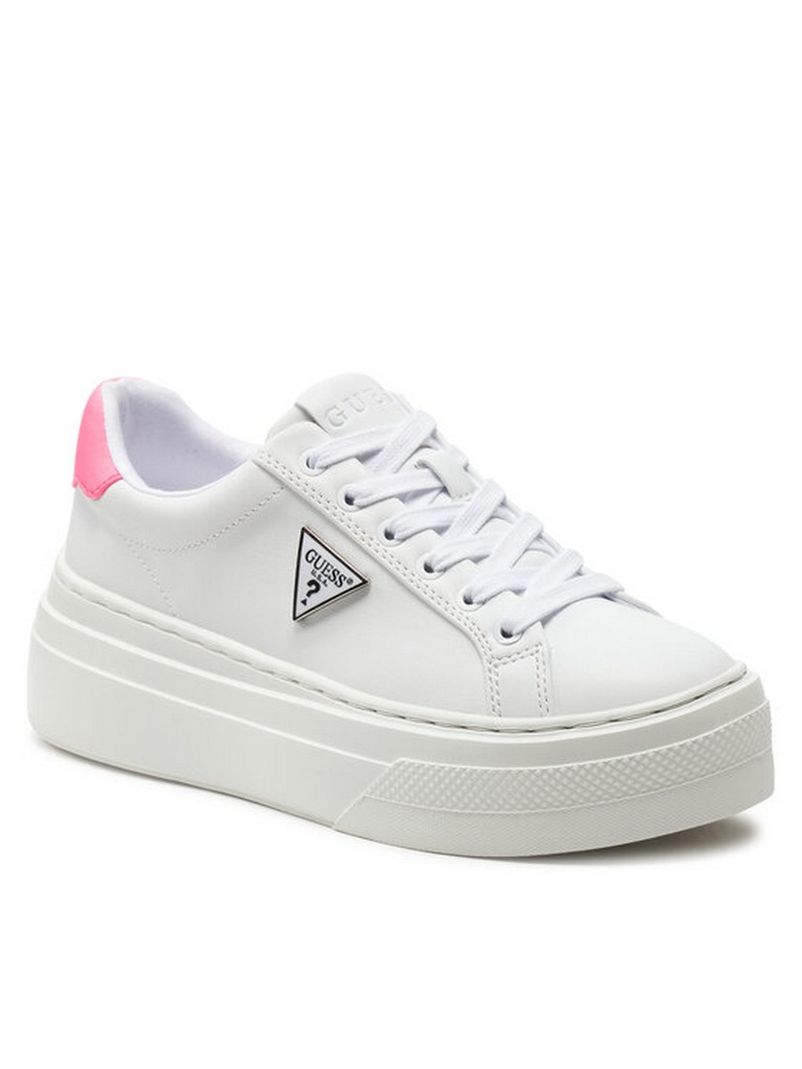 

Кеды женские Guess FLGAMA ELE12 белые 40 EU, Белый, FLGAMA ELE12