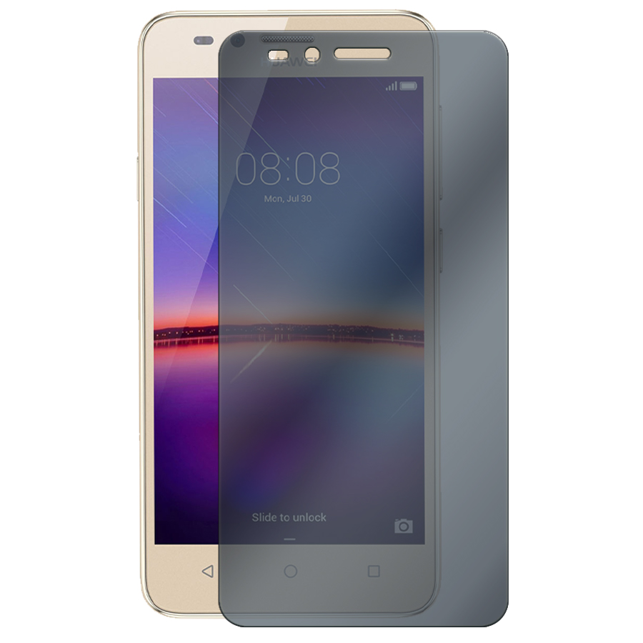 

Стекло защитное гибридное Антишпион Krutoff для Huawei Y3 II