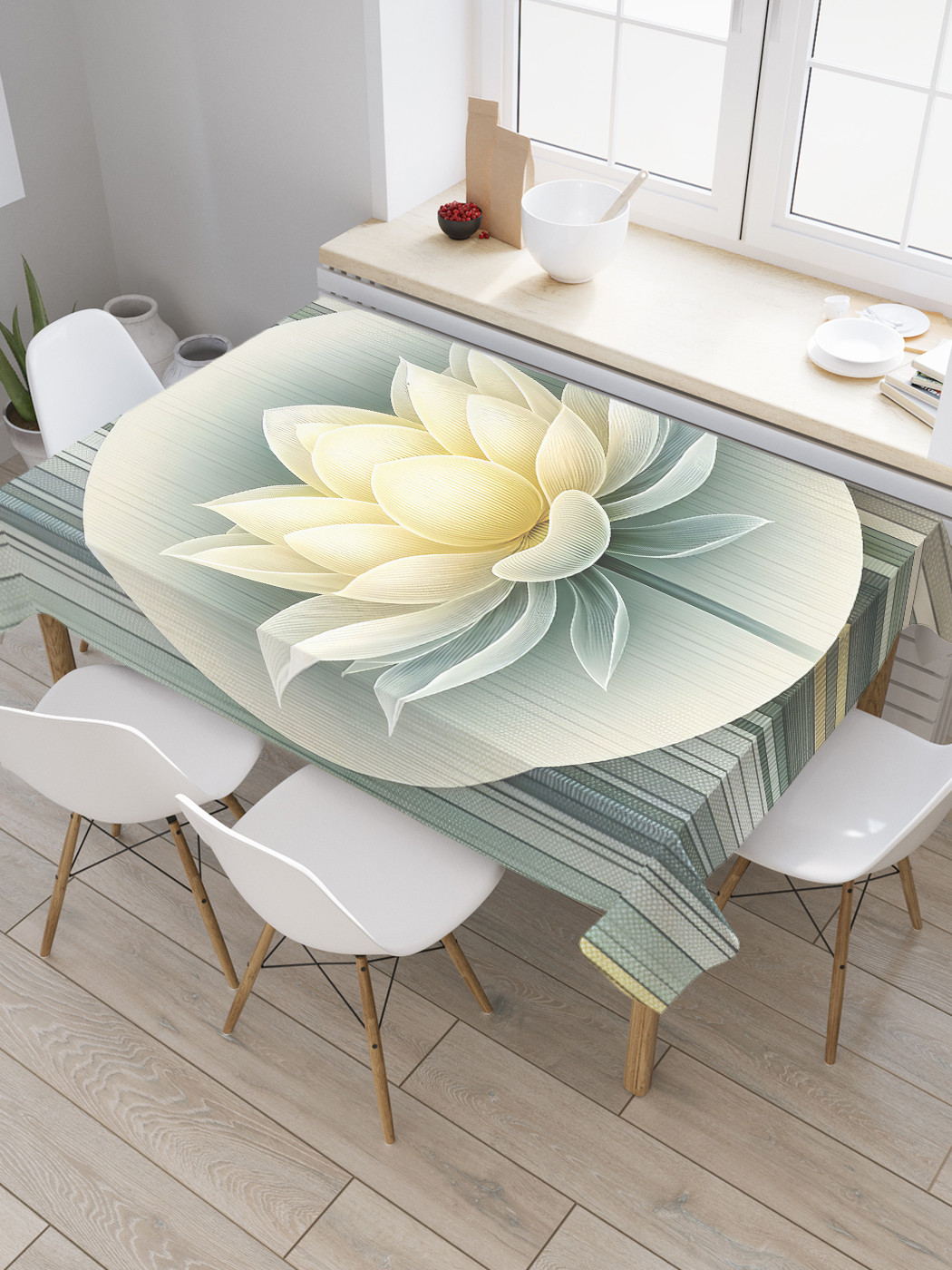 

Скатерть JoyArty Скандинавский лотос 180х145, tc_sd1175_180x145, Желтый, Скандинавский лотос