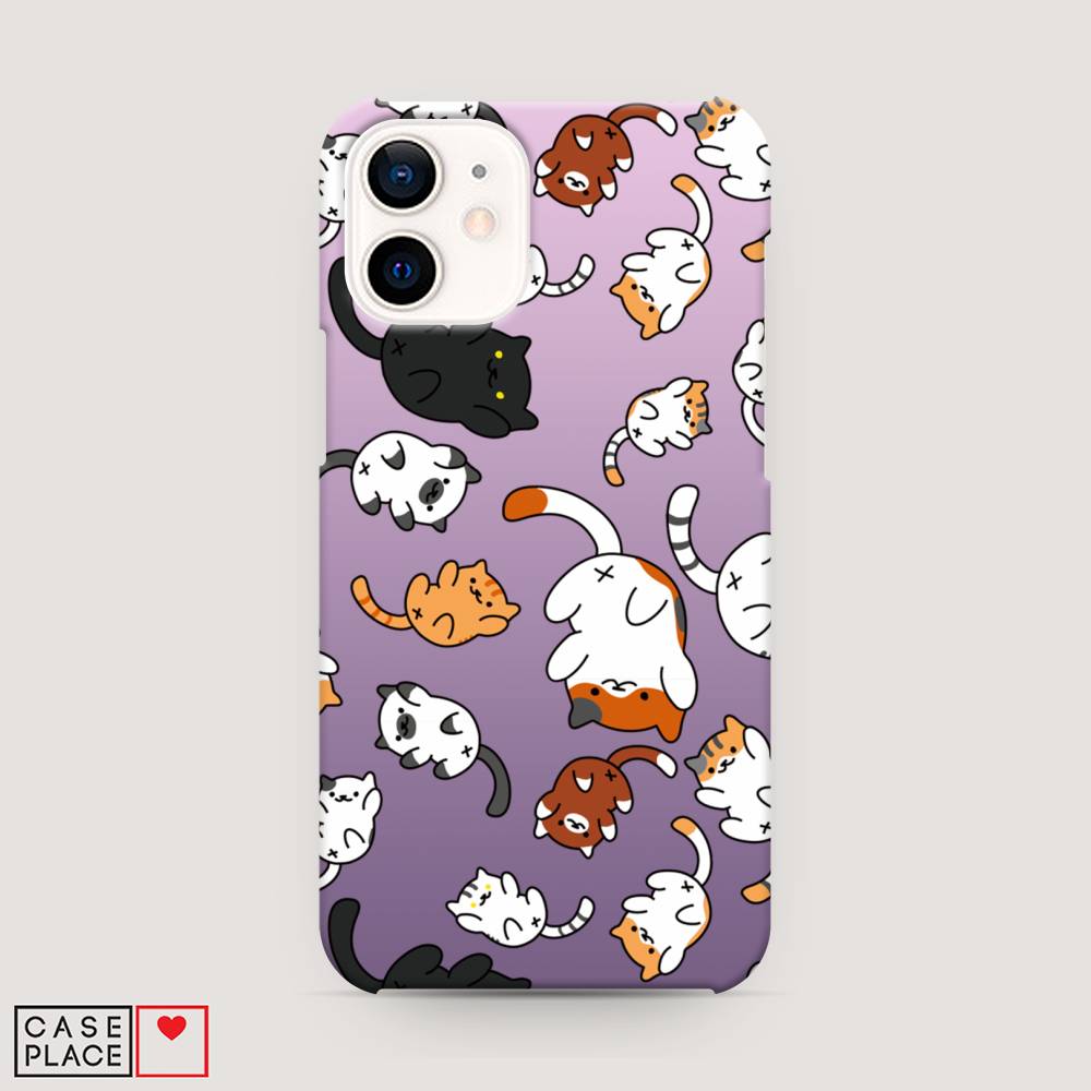 

Пластиковый чехол "Котопад" на Apple iPhone 12 mini, 12620-5