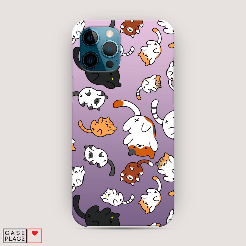 

Пластиковый чехол "Котопад" на Apple iPhone 12 Pro Max, 12720-5