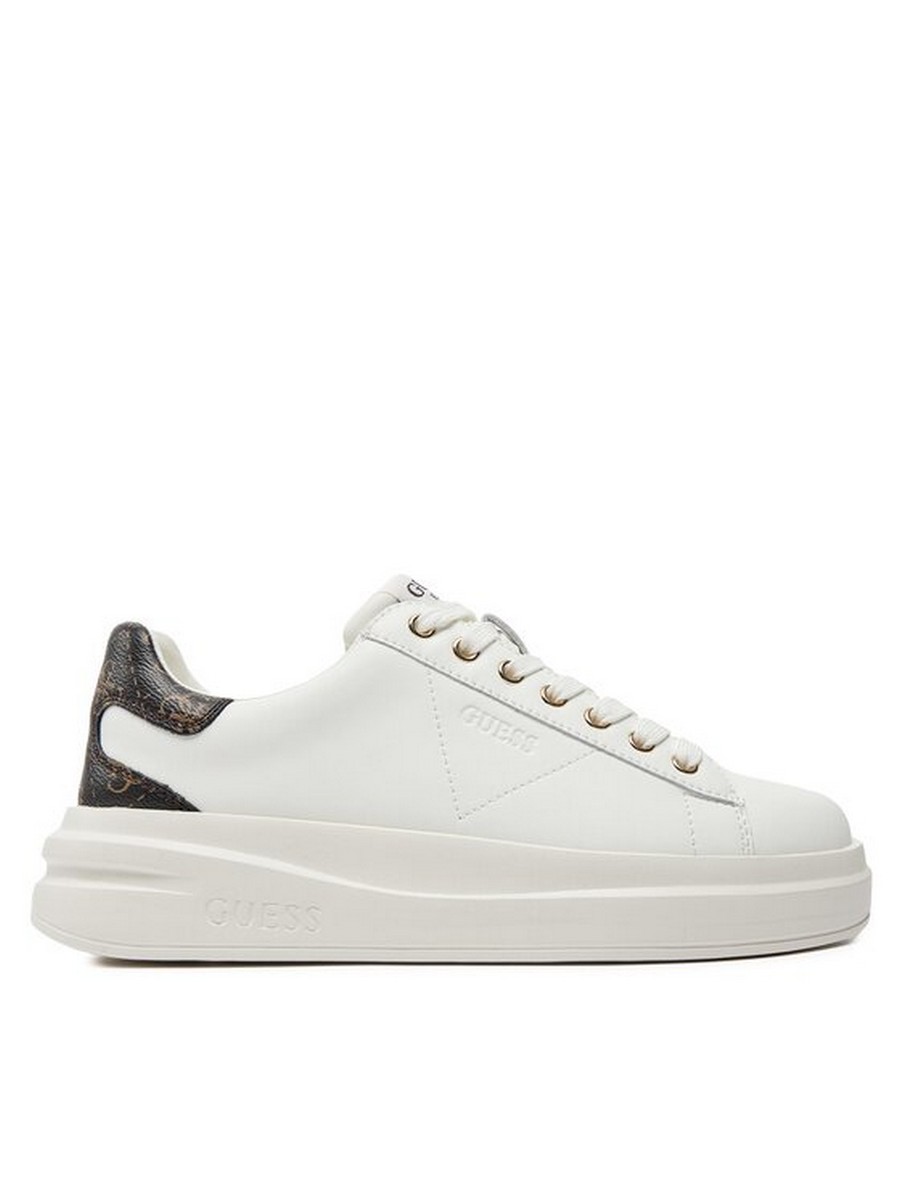 

Кеды женские Guess FLJELB FAL12 белые 36 EU, Белый, FLJELB FAL12