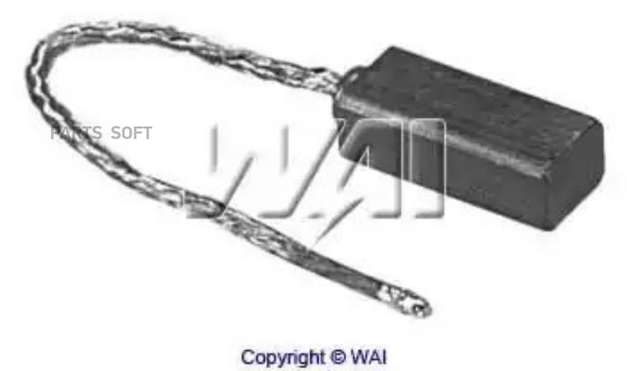 

38-9402 щётки генератора Citroen, Renault, Peugeot