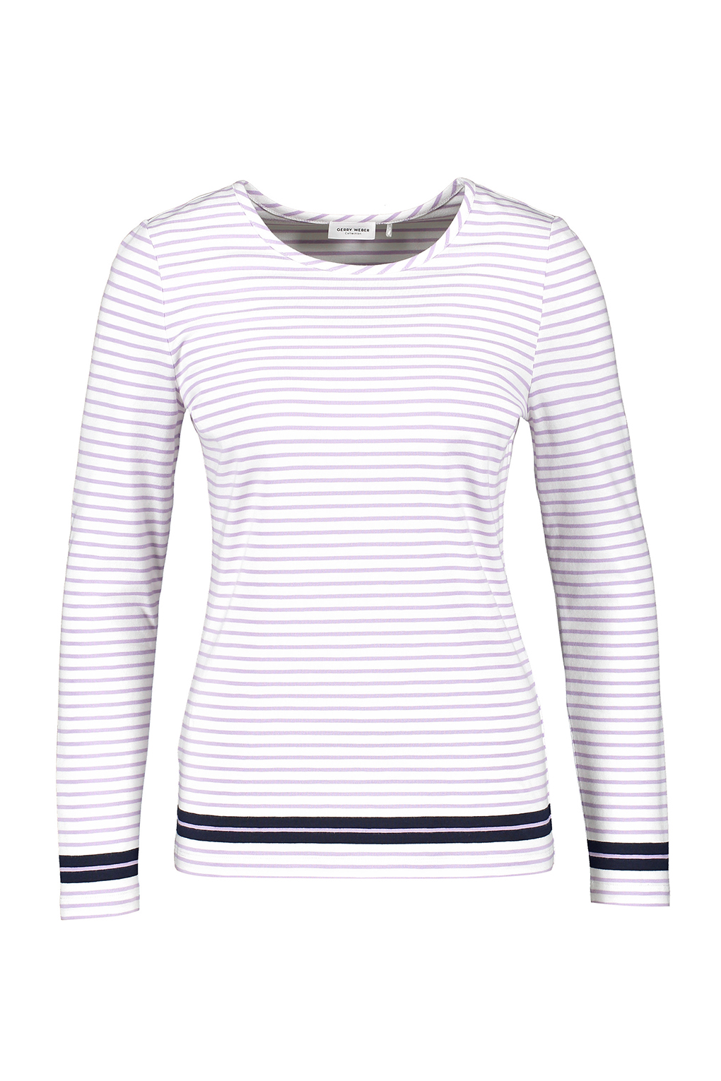 

Лонгслив женский Gerry Weber 977007-35004 белый 46 EU, 977007-35004