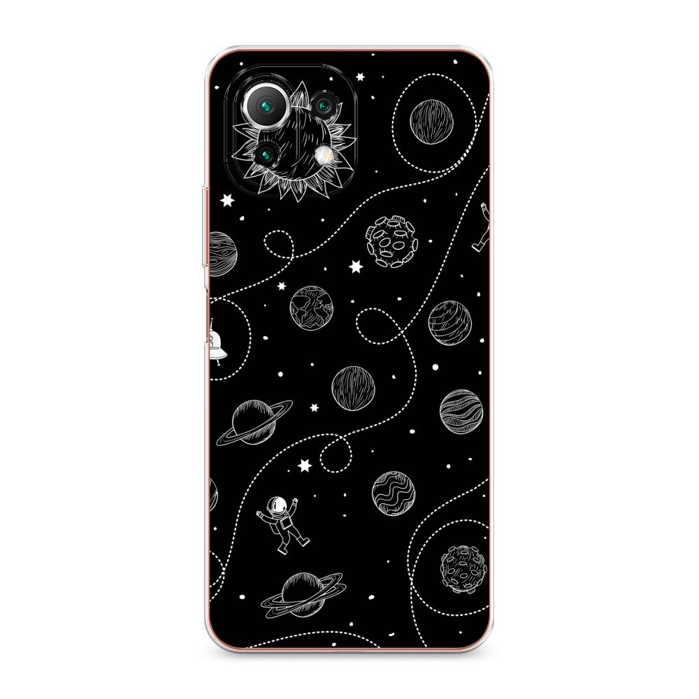

Чехол Awog на Xiaomi Mi 11 Lite/5G NE "В невесомости", Разноцветный, 310250-4