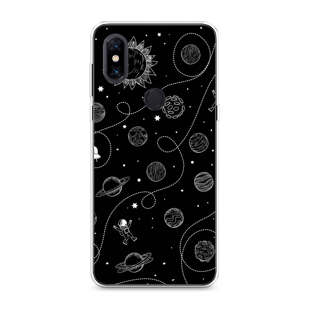

Чехол Awog на Xiaomi Mi Mix 3 "В невесомости", Разноцветный, 34950-4