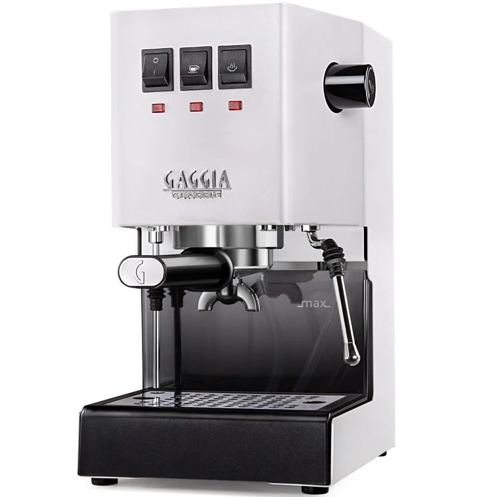 Рожковая кофеварка Gaggia RI9481/13 CLASSIC EVO WHITE белая