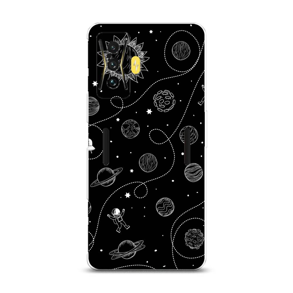 

Чехол Awog на Xiaomi Redmi K50 GE/F4 GT "В невесомости", Разноцветный, 314950-4