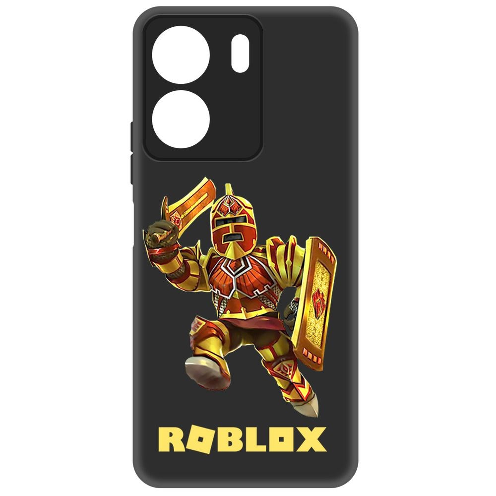 

Чехол-накладка Krutoff Soft Case Roblox-Рэдклифф для Xiaomi Poco C65 черный