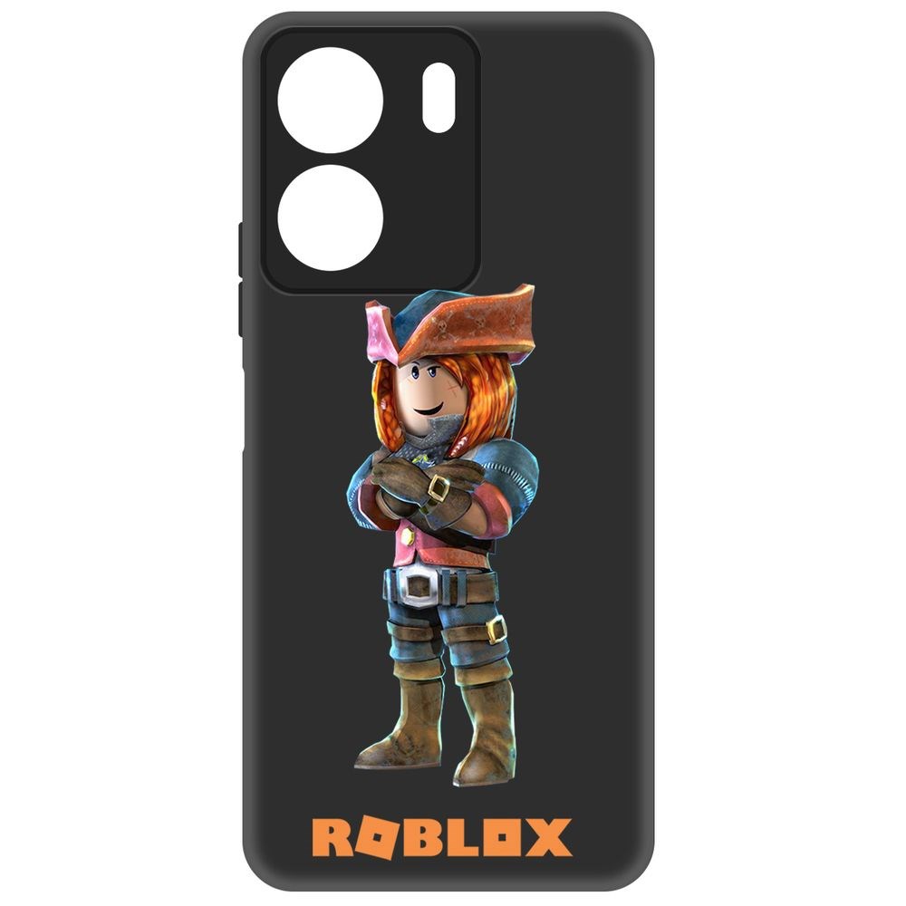 

Чехол-накладка Krutoff Soft Case Roblox-Эзебель для Xiaomi Poco C65 черный