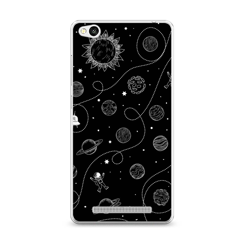 

Чехол Awog на Xiaomi Redmi 3 "В невесомости", Разноцветный, 30850-4