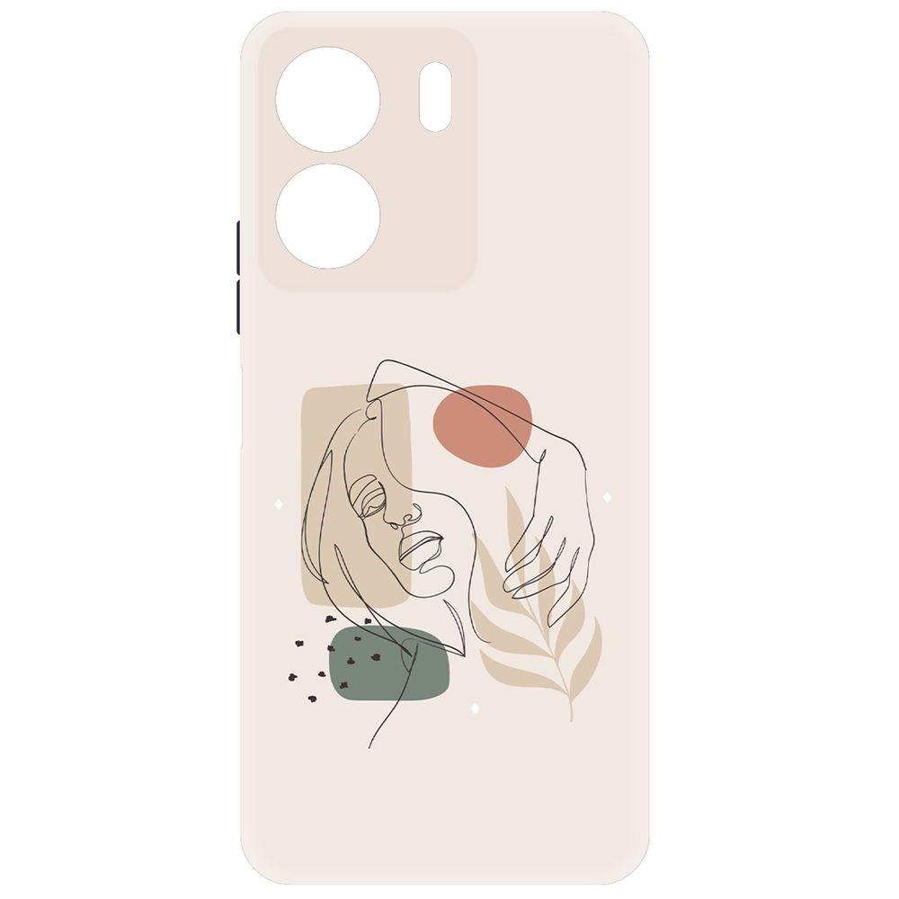 

Чехол-накладка Krutoff Soft Case Грациозность для Poco C65 черный