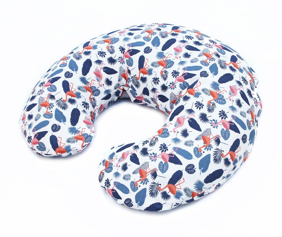 фото Подушка для кормления ceba baby physio mini flamingos