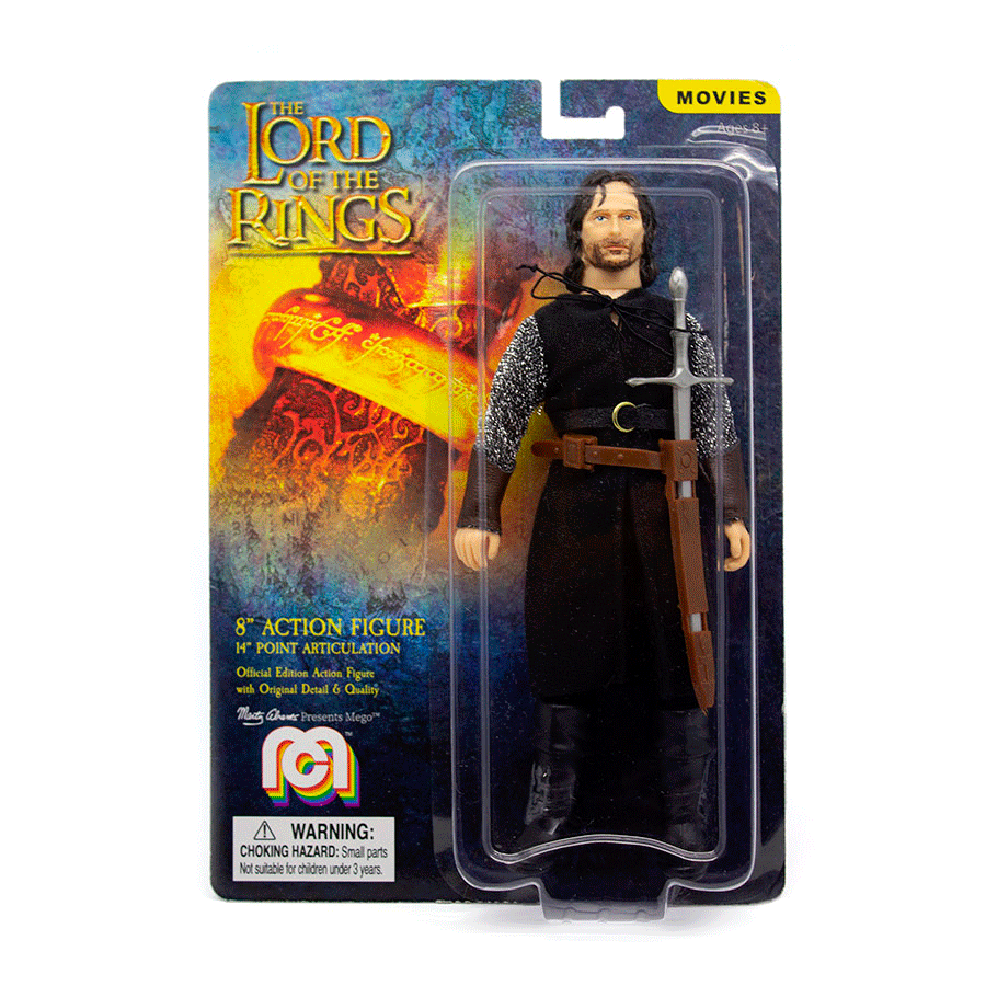 Фигурки Aragorn Action Figure Lord of the Rings 20 cm MG47849 фигурка mego movies lord of the rings legolas action figure 20 см mg47850
