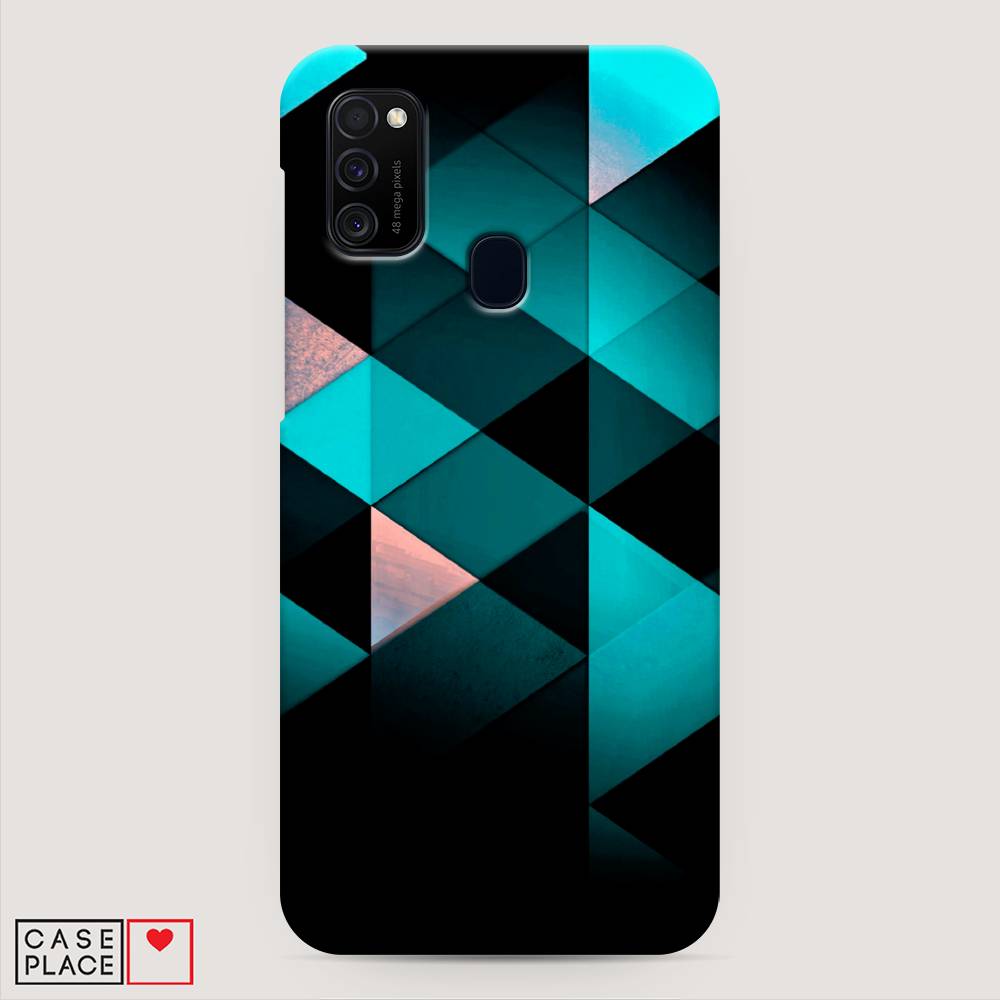 

Пластиковый чехол "Геометрия 16" на Samsung Galaxy M21, 29720-2