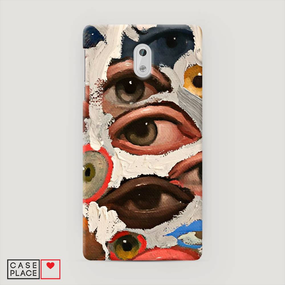 

Чехол Awog "Глаза масляная живопись" для Nokia 3, 120120-5