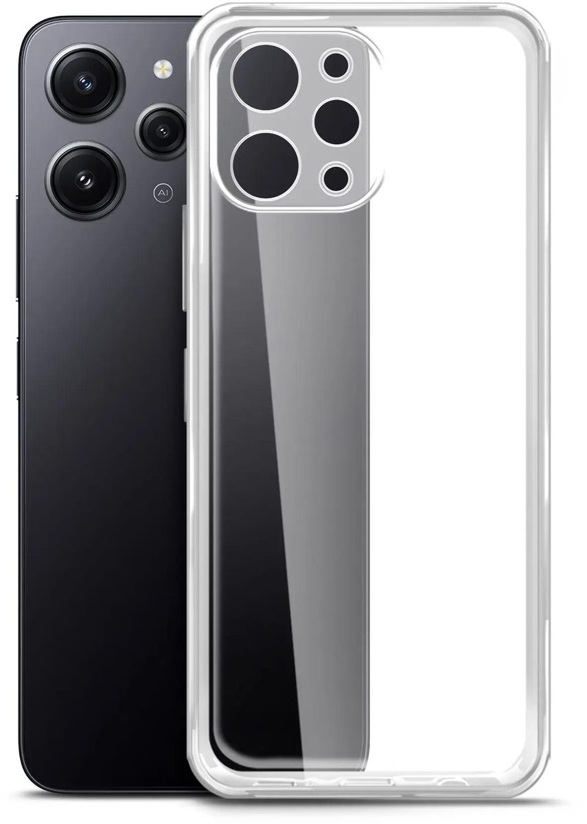 

Чехол клип-кейс BORASCO для Xiaomi Redmi 12, прозрачный 72126, Чехол (клип-кейс) BORASCO для Xiaomi Redmi 12, прозрачный [72126]