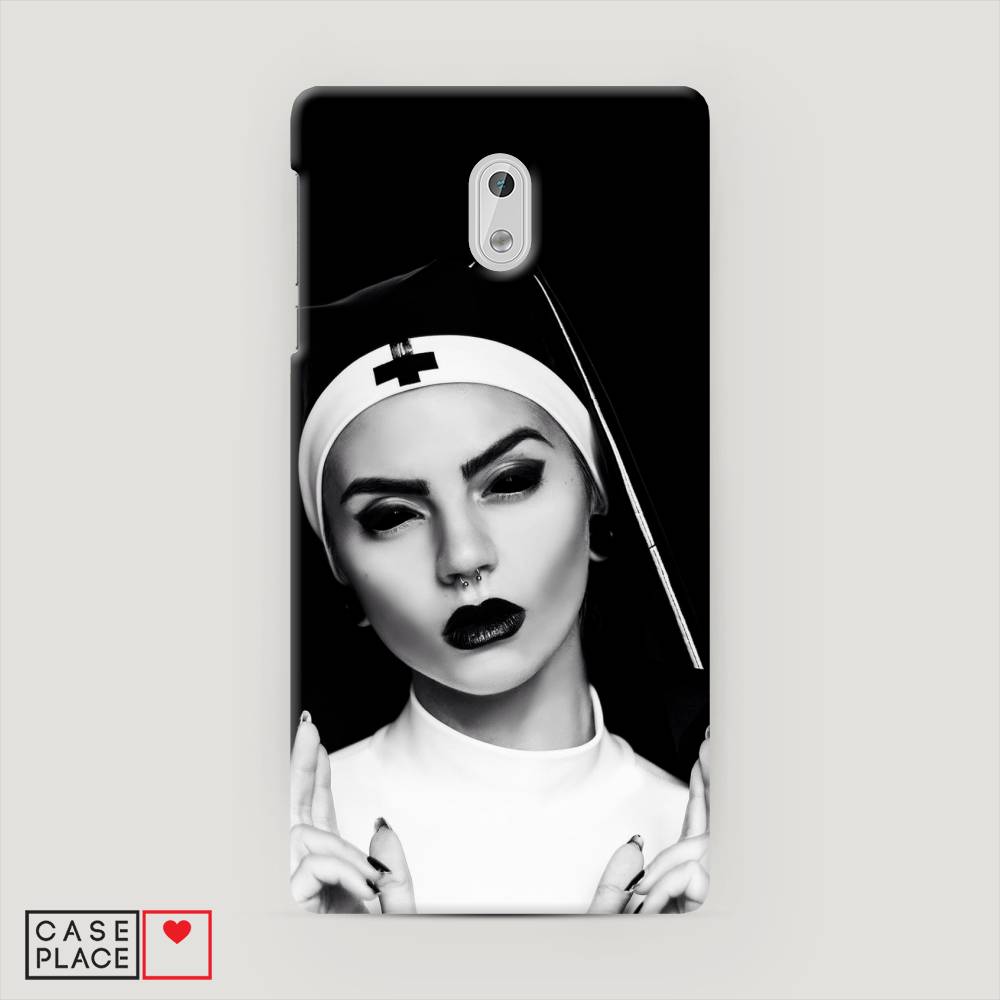 

Чехол Awog "Черная монашка" для Nokia 3, 120120-7