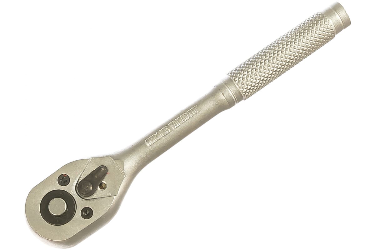 

Трещотка 1/4" 155 Мм "Av Steel" (45 Зубцов Рифленая Рукоятка) AUTOVIRAZH арт. AV-508614