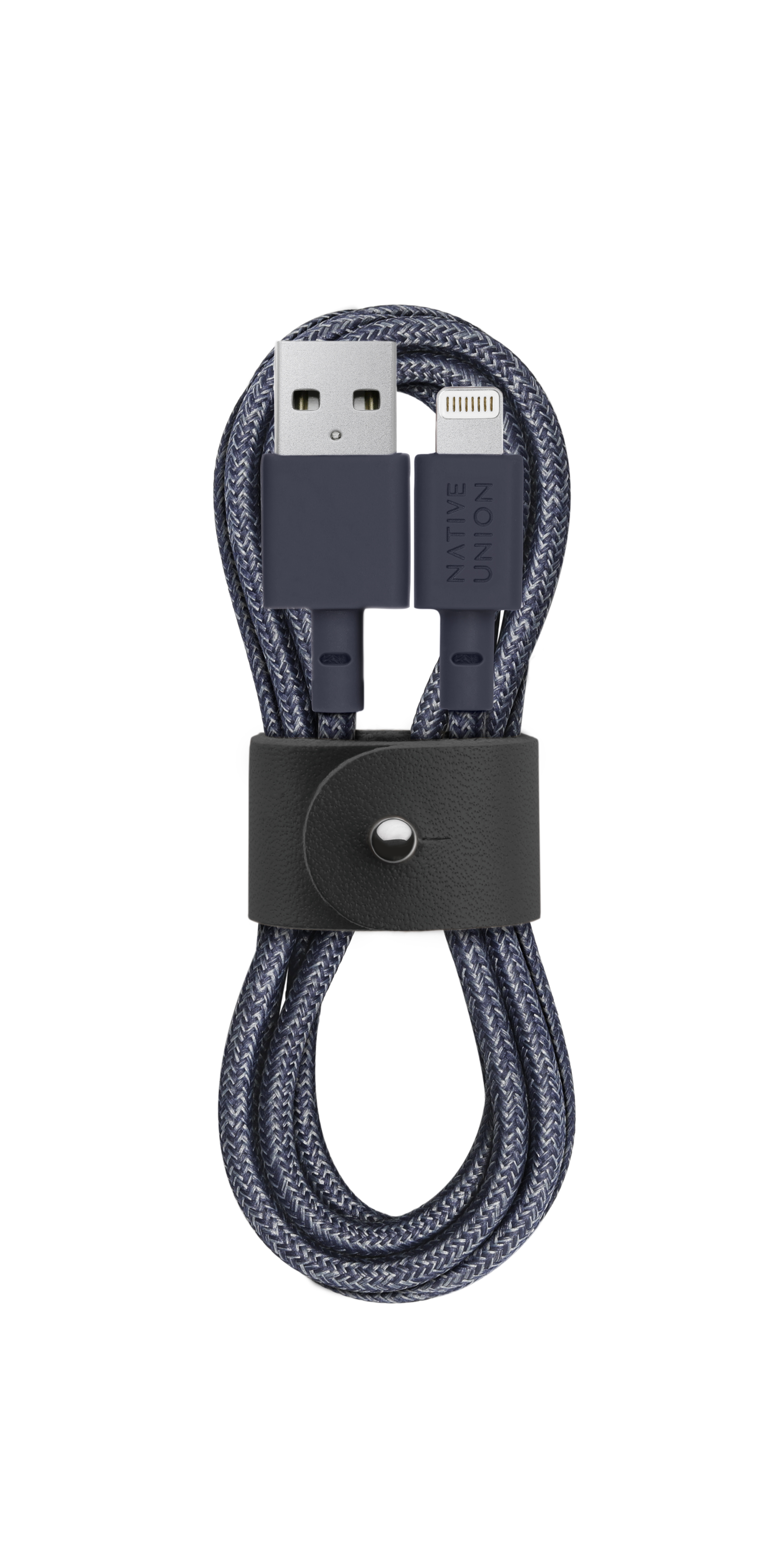 Кабель Зарядный Native Union Belt-Kv-L-Ind-2 Belt Cable, Размер 1,2М., Цвет: Индиго