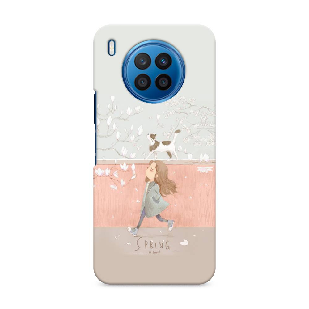 

Чехол Awog "Девочка-весна" для Huawei Nova 8i, 6106320-5