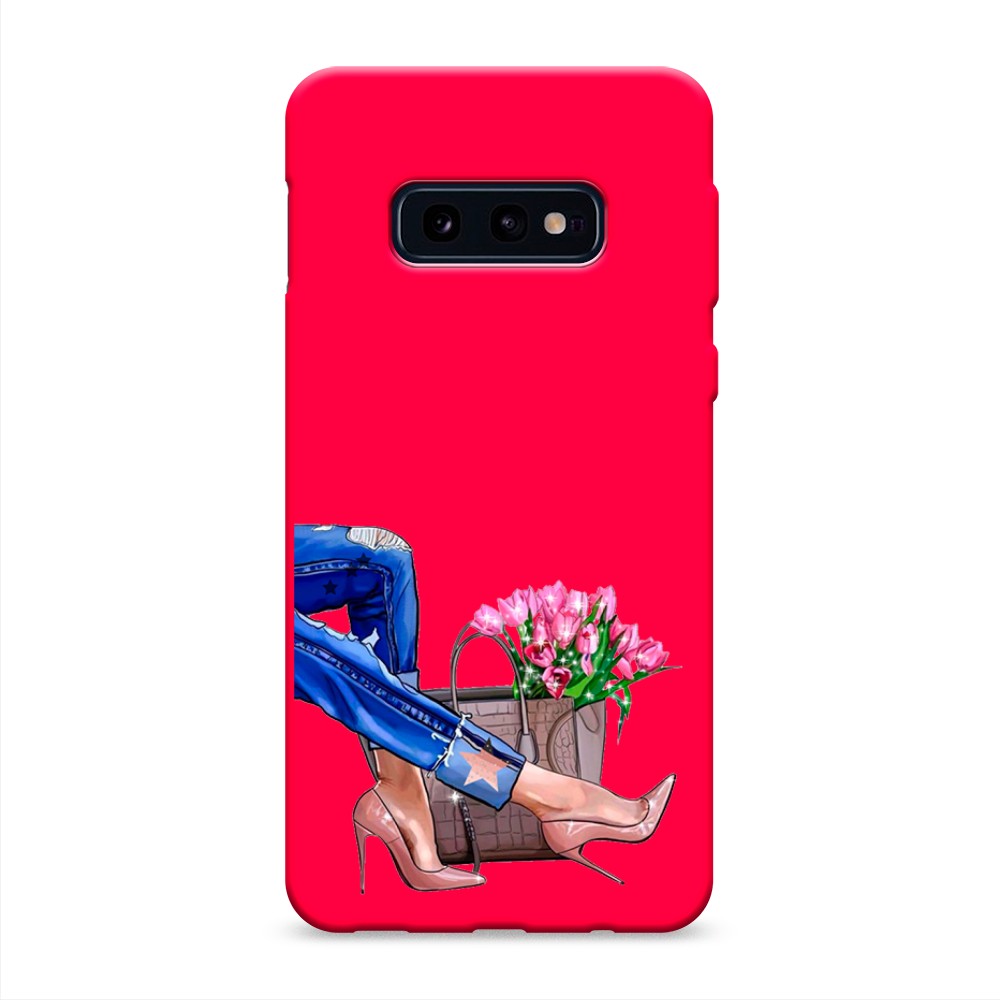 

Чехол Awog на Samsung Galaxy S10E "Каблучки", Разноцветный, 27253-1