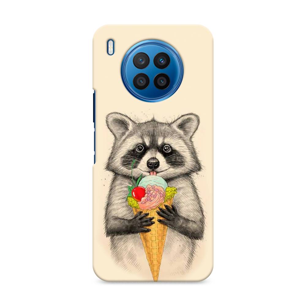 

Чехол Awog "Енот с мороженым" для Huawei Nova 8i, 6106320-7