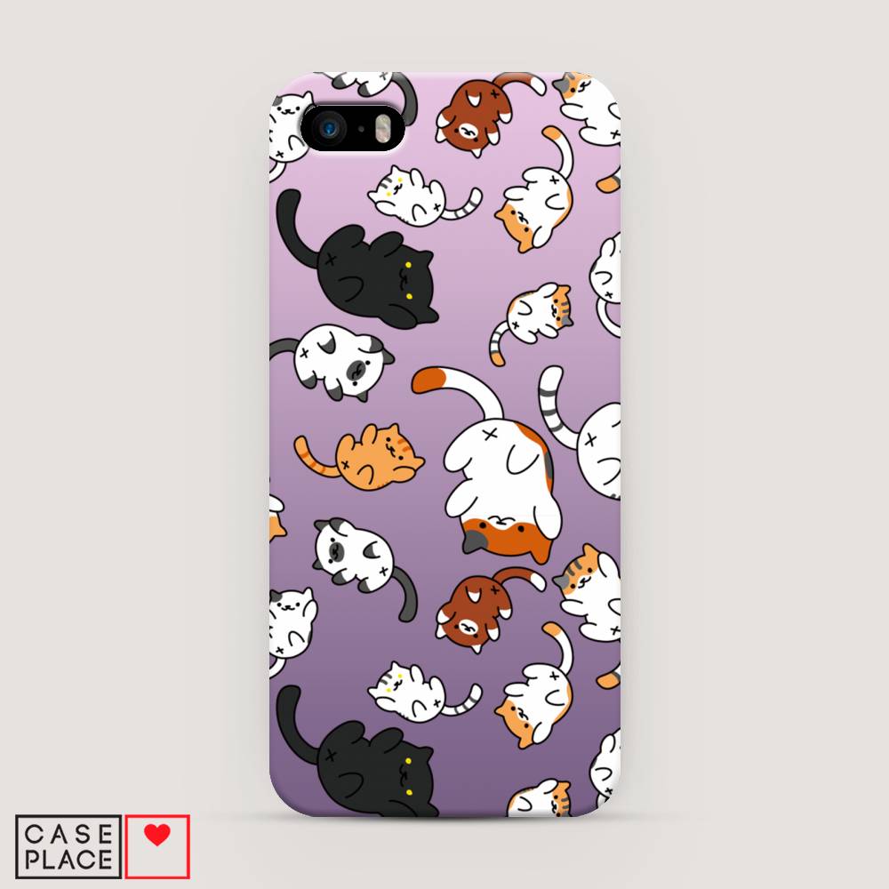 

Пластиковый чехол "Котопад" на Apple iPhone 5, 10320-5