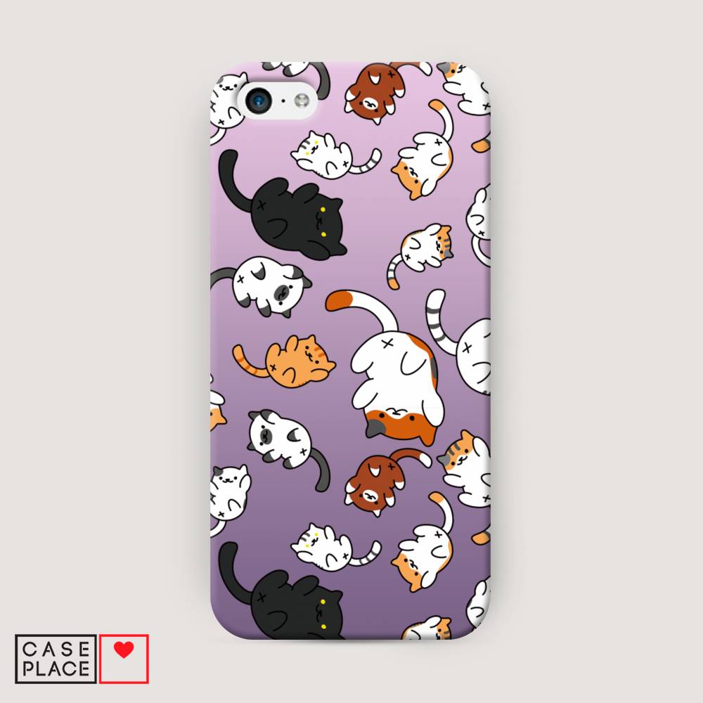 

Пластиковый чехол "Котопад" на Apple iPhone 5C, 10220-5