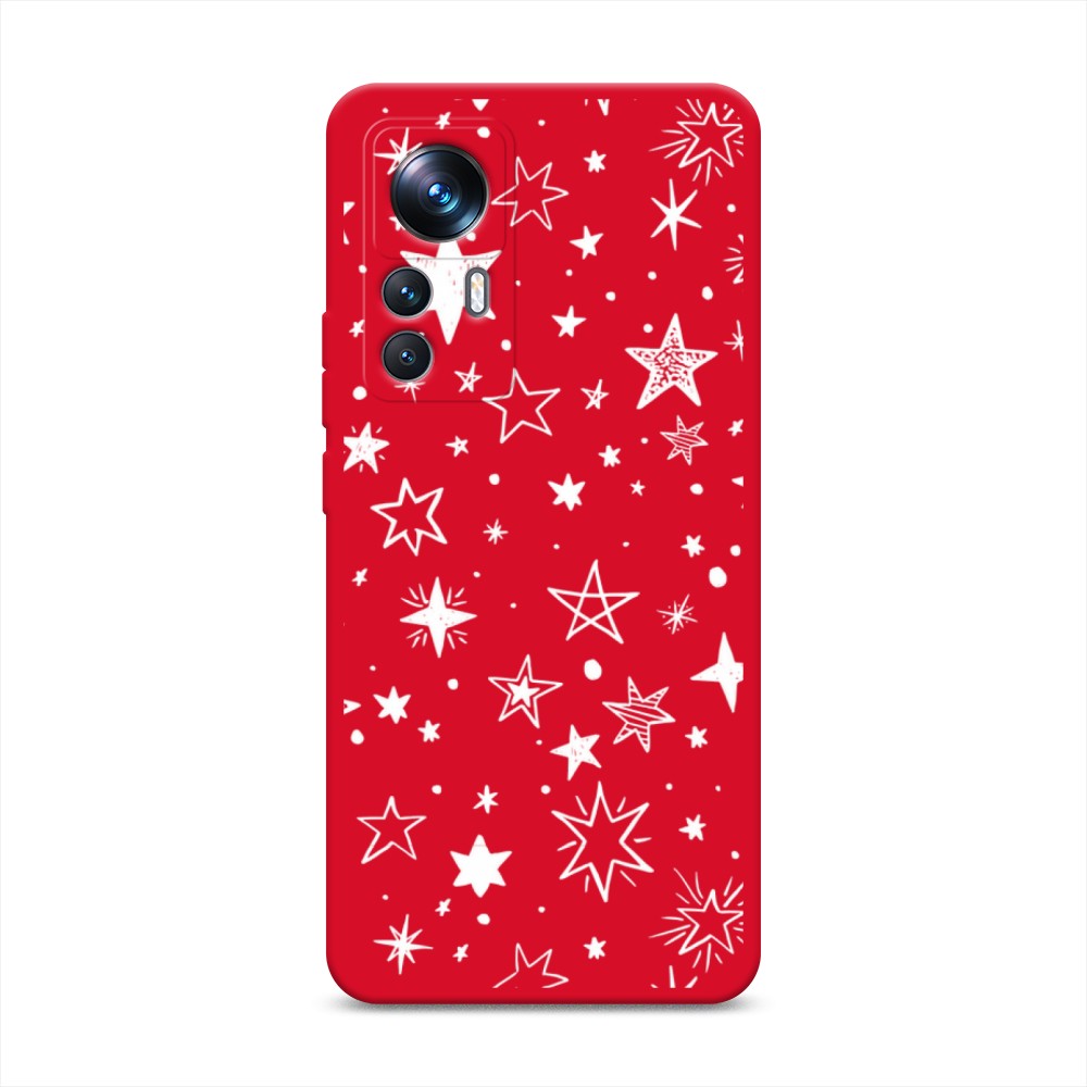 

Чехол Awog на Xiaomi 12T Pro "Звездочки графика белая", Прозрачный;белый, 315753-1