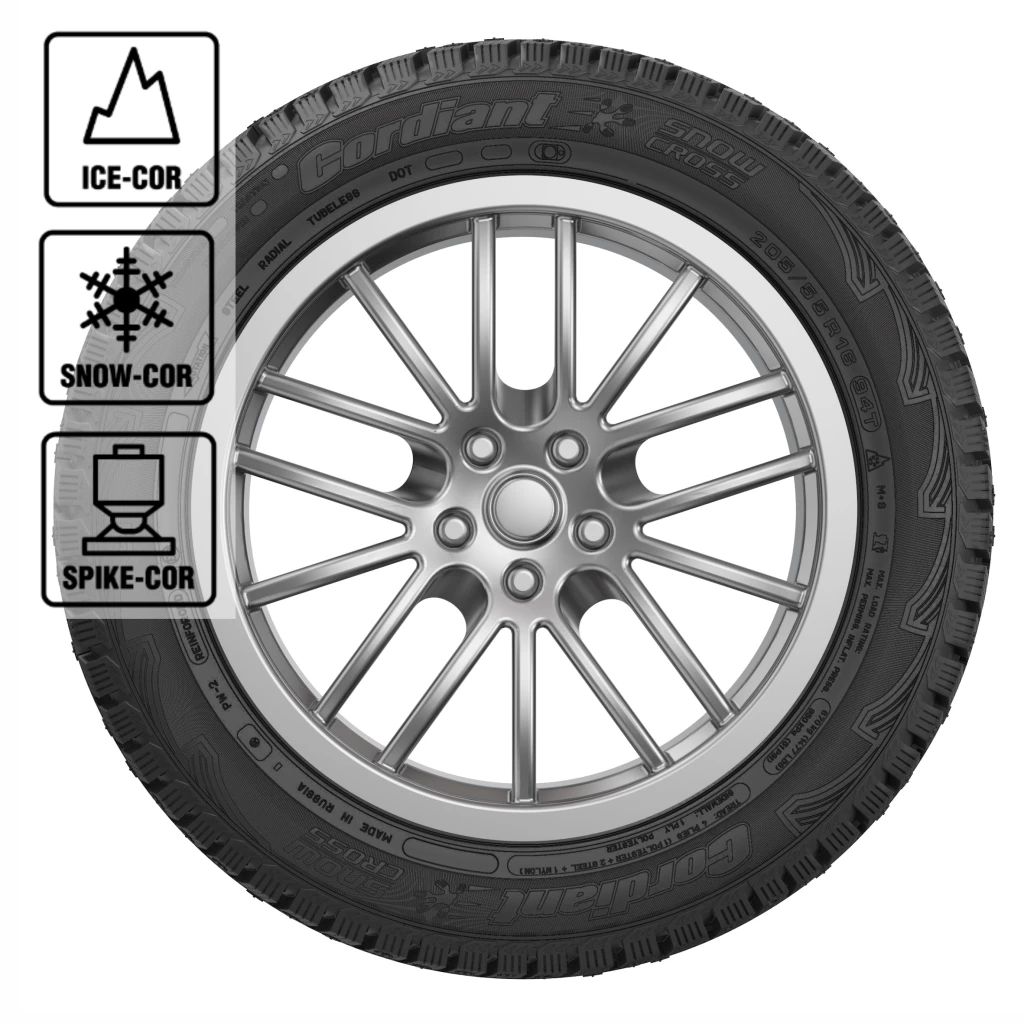 

Шины Cordiant Snow Cross 175/70 R13 82T, Snow Cross