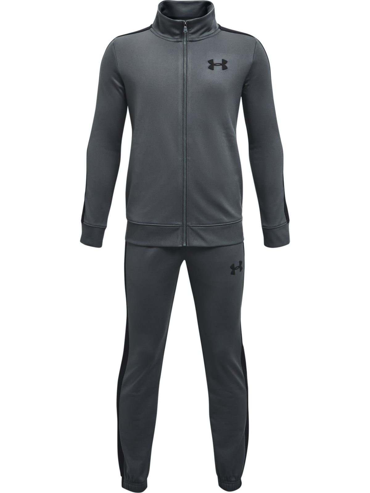 фото Спортивный костюм under armour knit track suit 1363290-012 цв.серый р. yxl