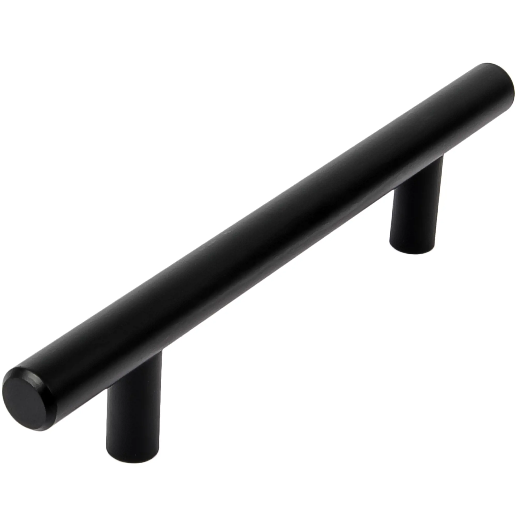 Ручка-рейлинг 96 мм, черный хром R-3020-96 BN