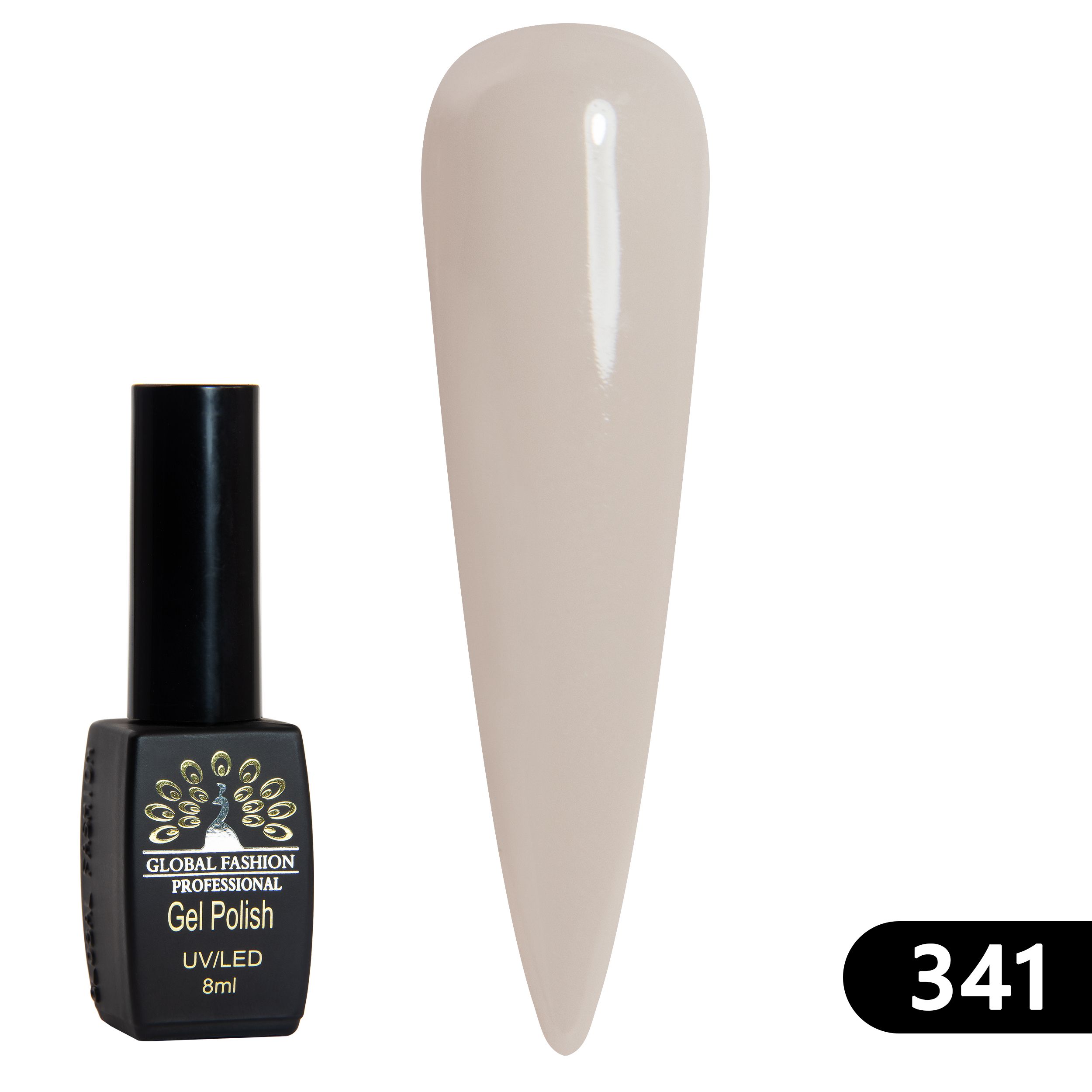 фото Гель-лак black elite 341 global fashion 8 мл