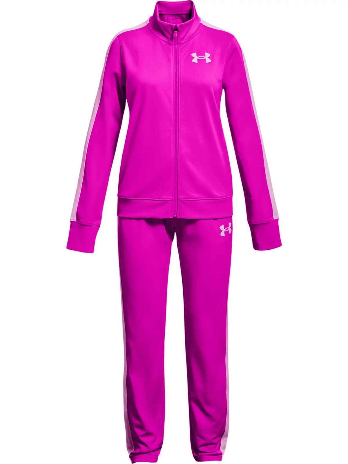 

Спортивный костюм Under Armour Knit Track Suit 1363380-660 цв.розовый р. YXL, 1363380-660