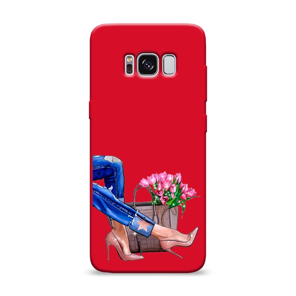 

Чехол Awog на Samsung Galaxy S8 "Каблучки", Разноцветный, 24753-1