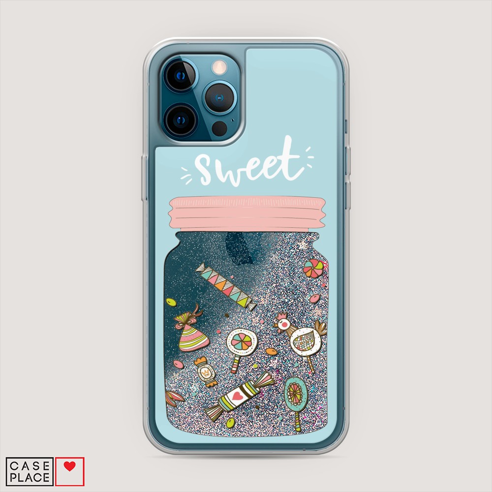 

Чехол Awog на Apple iPhone 12 Pro Max / Айфон 12 Pro Max "Конфетки в банке", Разноцветный, 12791-1