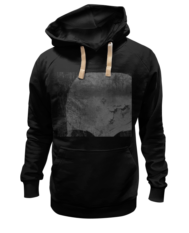 

Худи унисекс Printio Grunge skull черное L, Черный, Grunge skull