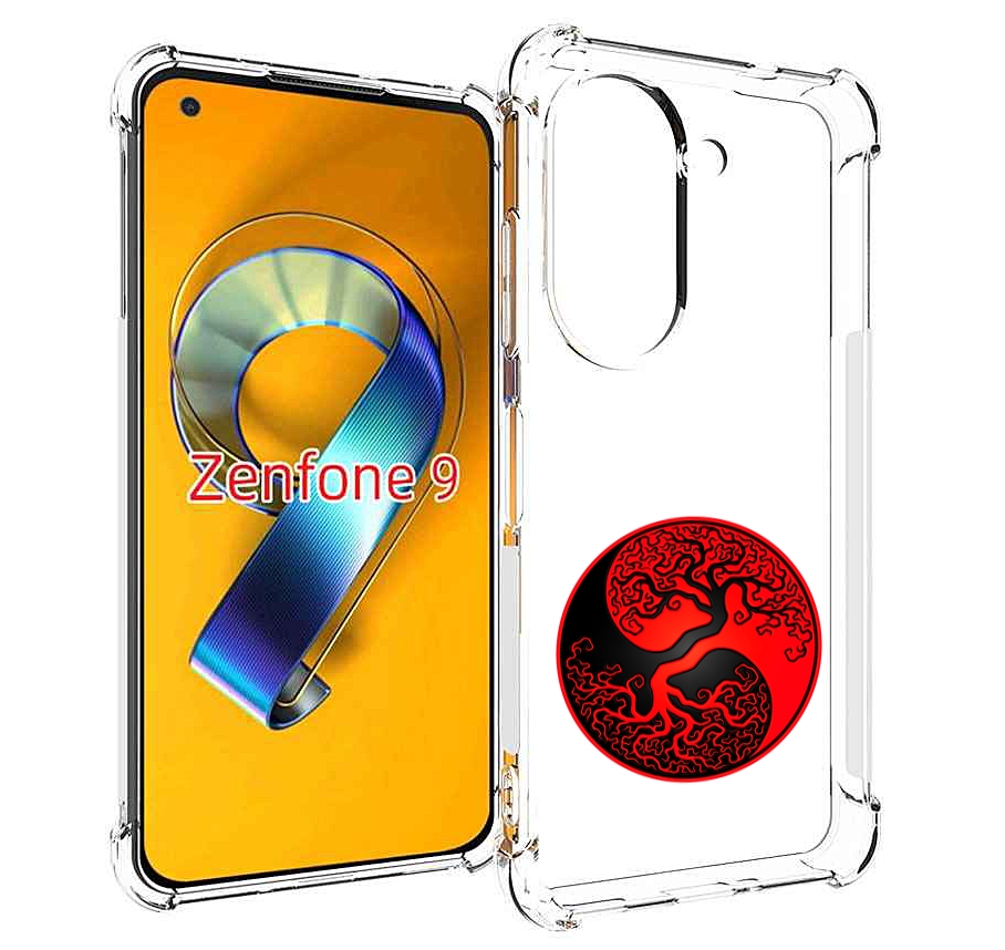 

Чехол MyPads инь янь дерево для Asus Zenfone 9 (AI2202), Прозрачный, Tocco