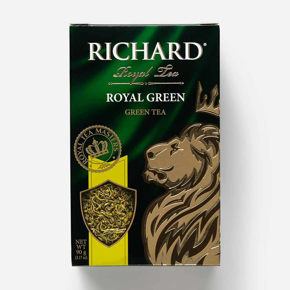 Чай Richard Royal Green зеленый крупнолистовой 90г