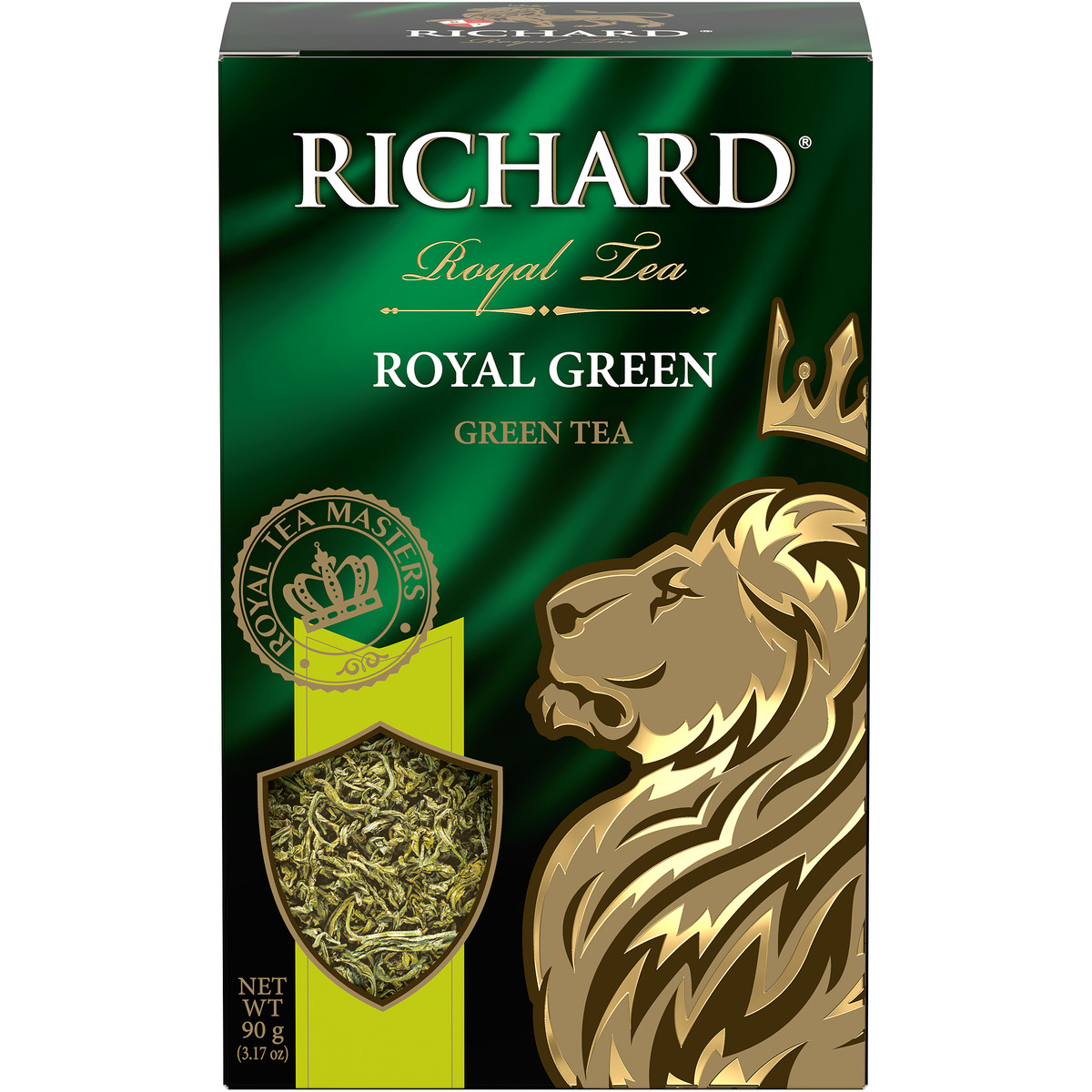 фото Чай зеленый richard royal green листовой 90 г