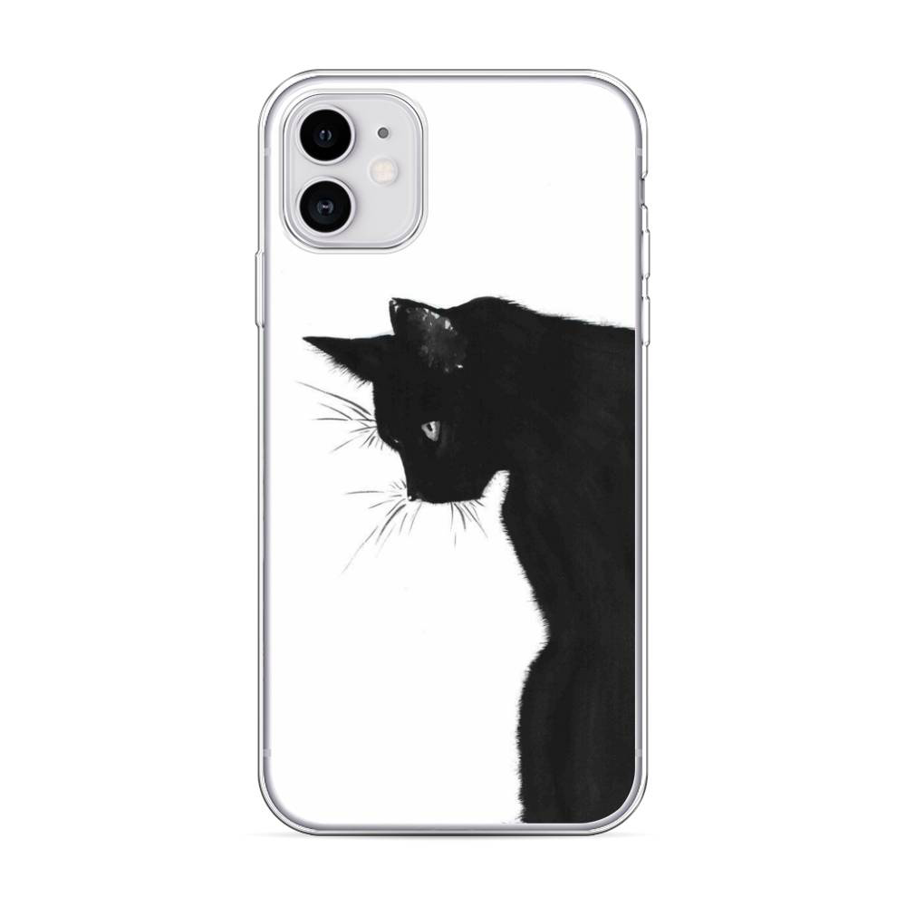 фото Чехол awog для apple iphone 11 "black cat"