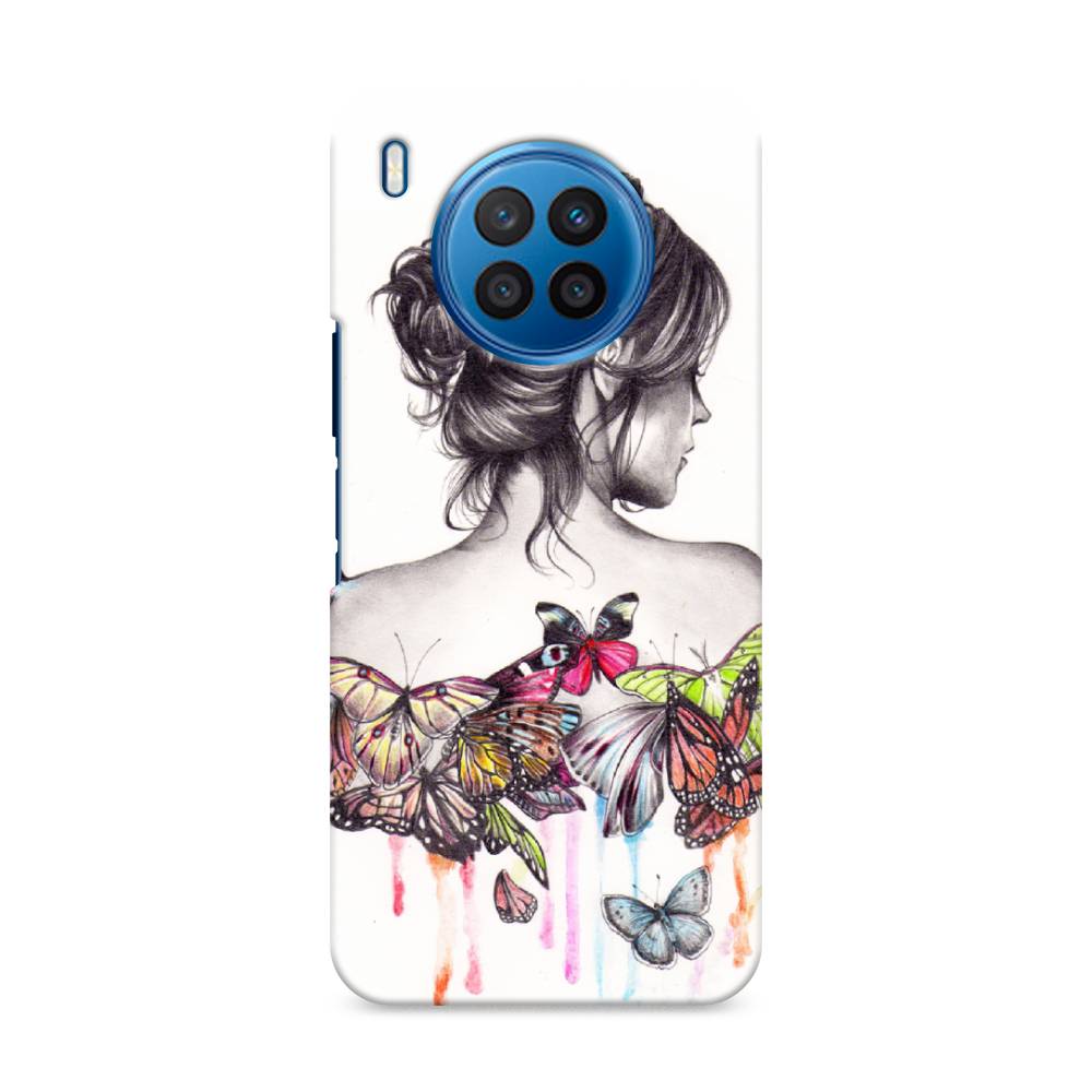 

Чехол Awog "Девушка с бабочками" для Huawei Nova 8i, 6106320-7