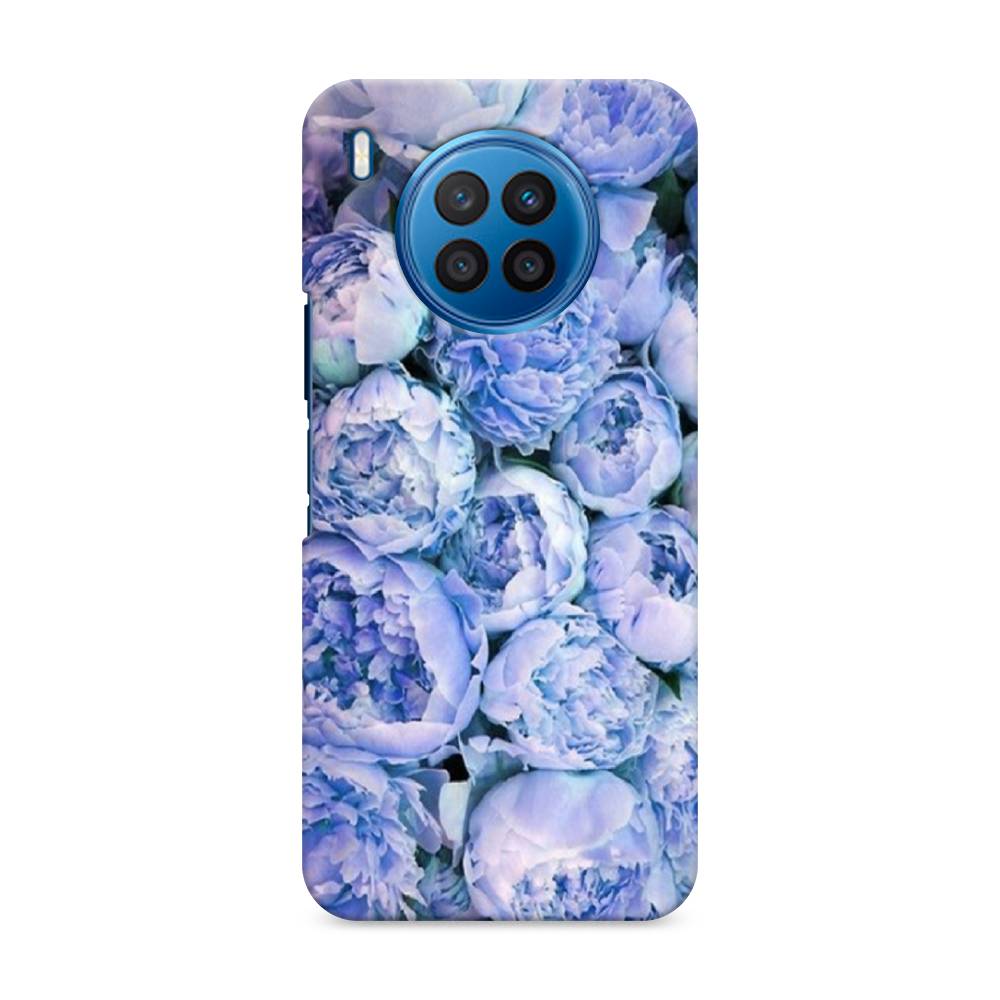 

Чехол Awog "Пионы голубые" для Huawei Nova 8i, 6106320-6